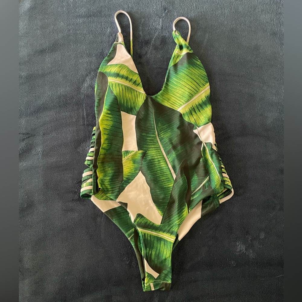 Tropical One Piece Swimsuit